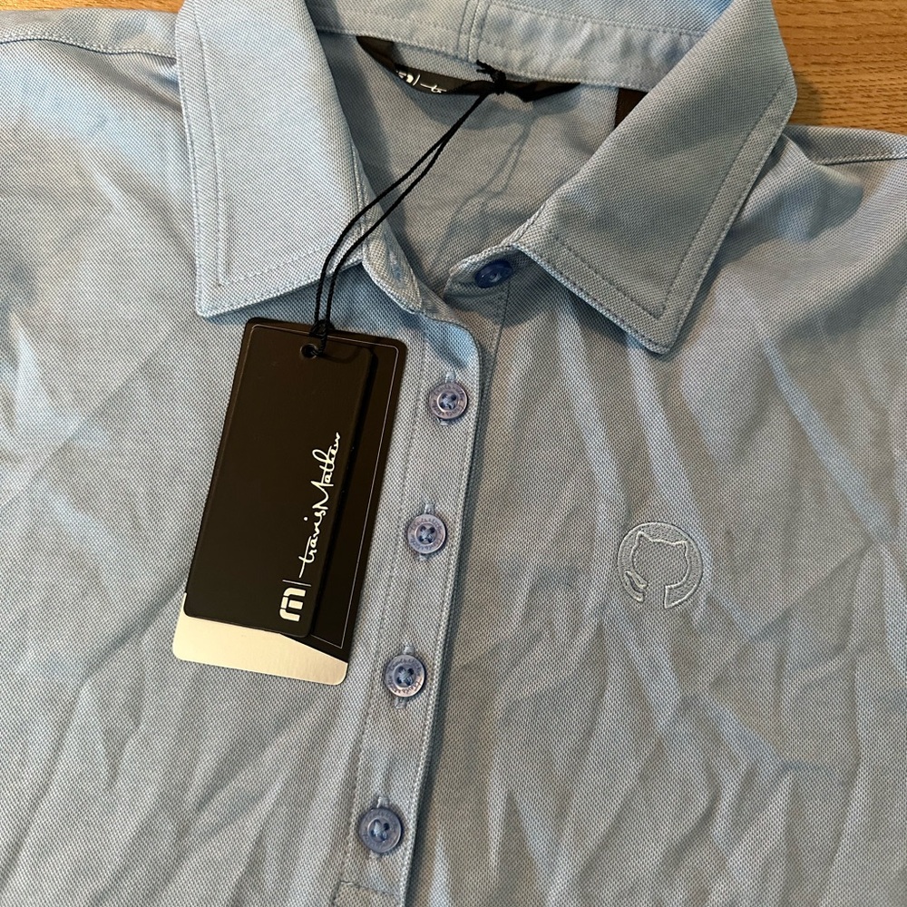 Travis Matthew Oceanside Heather polo shirt NWT - Picture 3 of 4